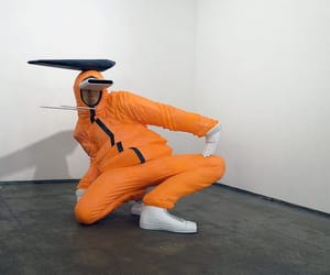 Japanese artist's vibrant sculptures celebrate b-boy culture