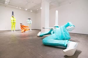 Japanese artist's vibrant sculptures celebrate b-boy culture
