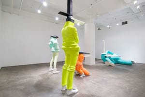 Japanese artist's vibrant sculptures celebrate b-boy culture