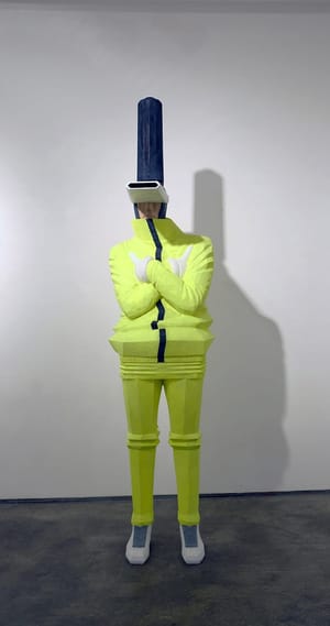 Japanese artist's vibrant sculptures celebrate b-boy culture