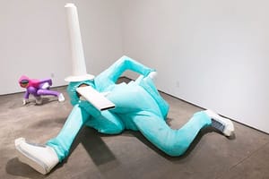 Japanese artist's vibrant sculptures celebrate b-boy culture