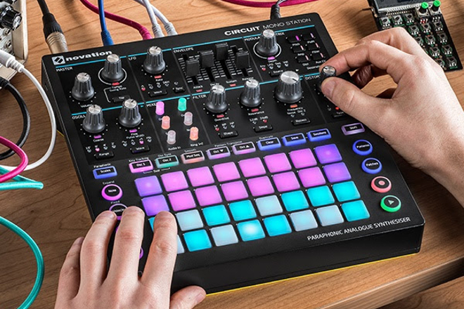 Novation's Circuit Mono Station is an affordable analog synth and sequencer in one