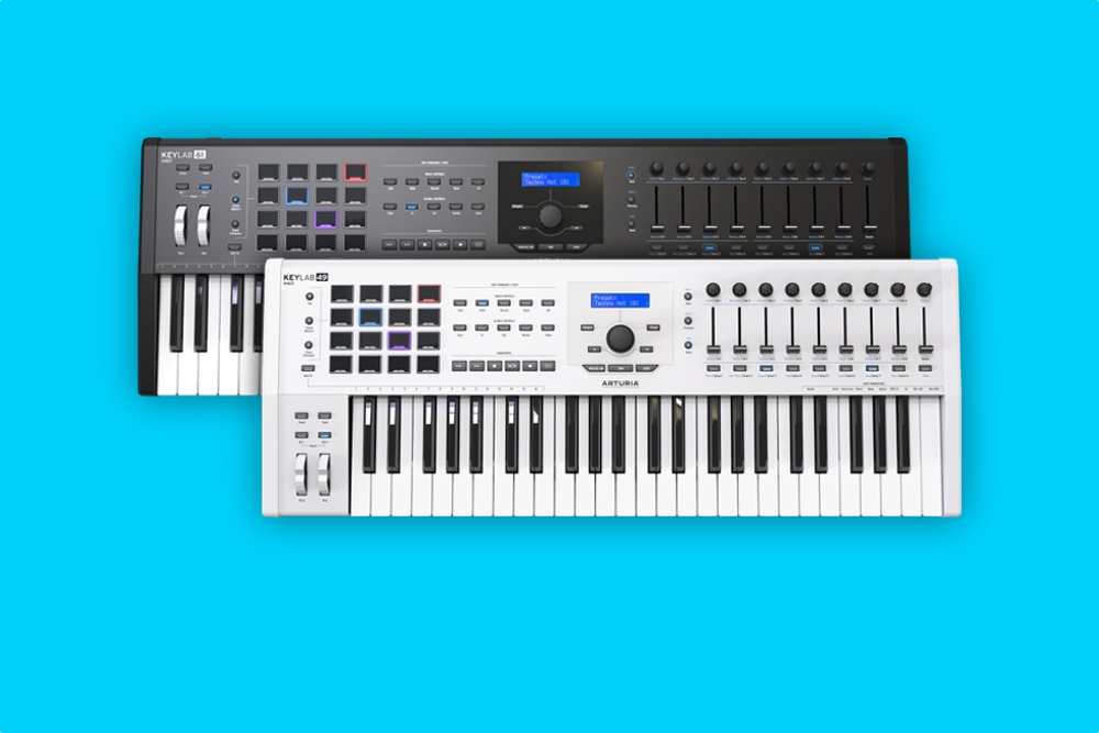 Arturia&#039;s KeyLab MKII controllers work with your laptop and modular synth