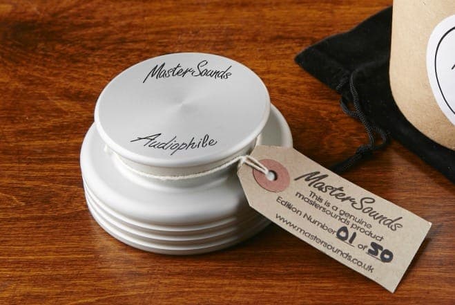 MasterSounds unveil deluxe turntable weight
