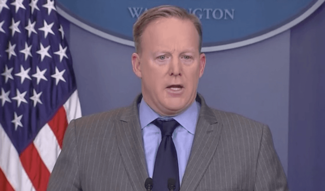 Trump press secretary Sean Spicer once told “Daft Funk” to “grow up” and lose their helmets