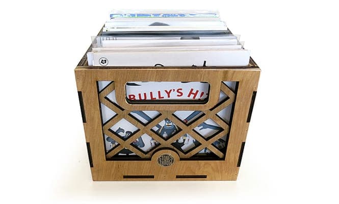 Store your 7"s in a customised Stones Throw crate