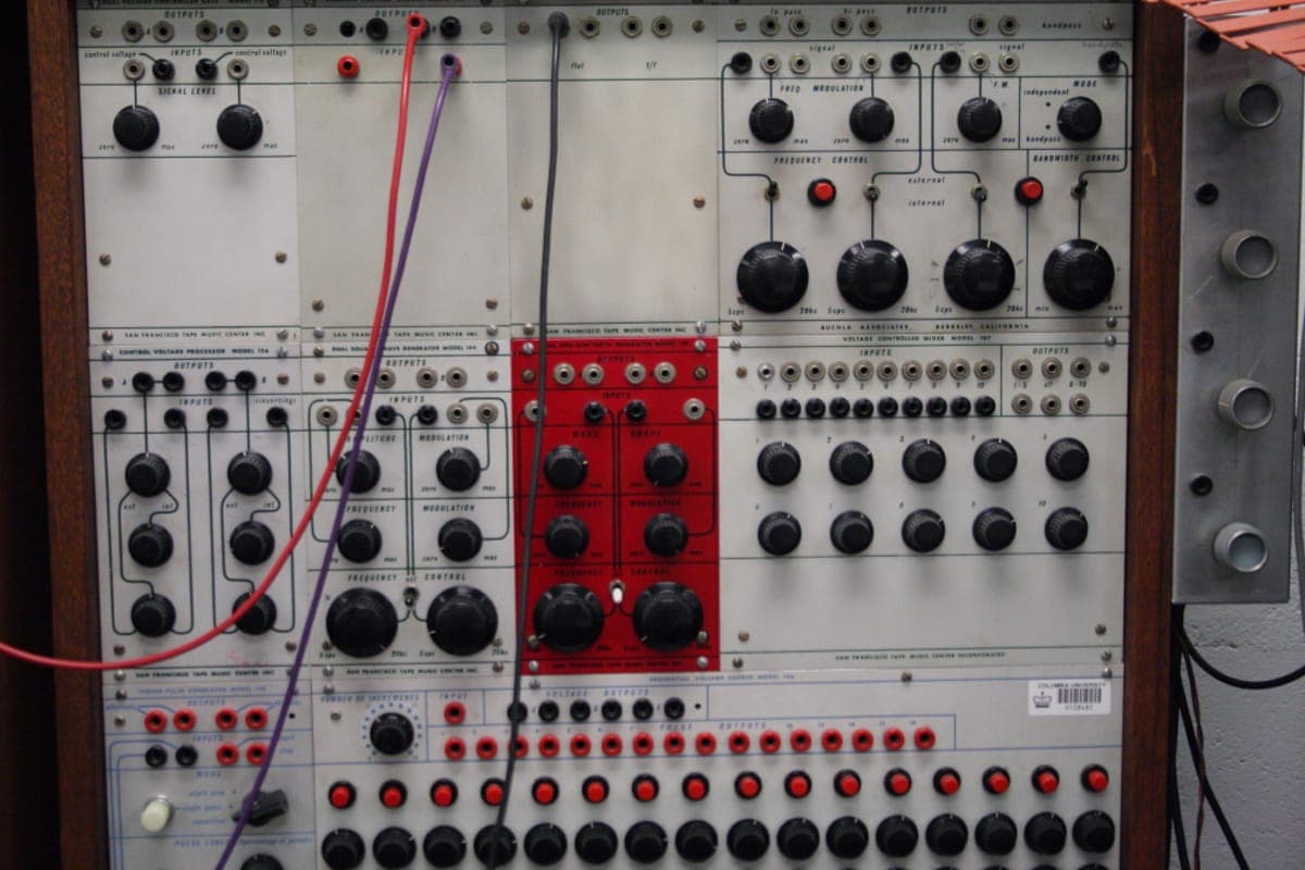 Synth technician gets contact high from LSD left inside vintage Buchla