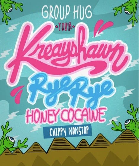 Kreayshawn announces Group Hug Tour with Rye Rye, Honey Cocaine, Chippy Nonstop