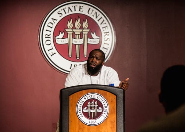 Watch Killer Mike lecture on racism and civil rights at Florida State University