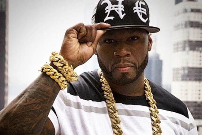 50 Cent claims his borrowed his jewellery and rented his cars