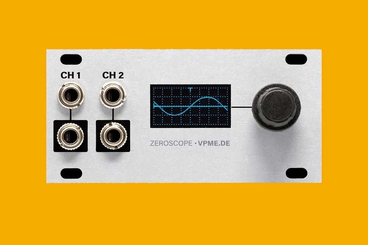 Intellijel’s latest 1U Eurorack module is a compact oscilloscope