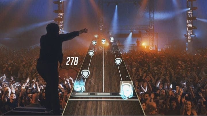 Guitar Hero Live promises "the world's first playable music video network"