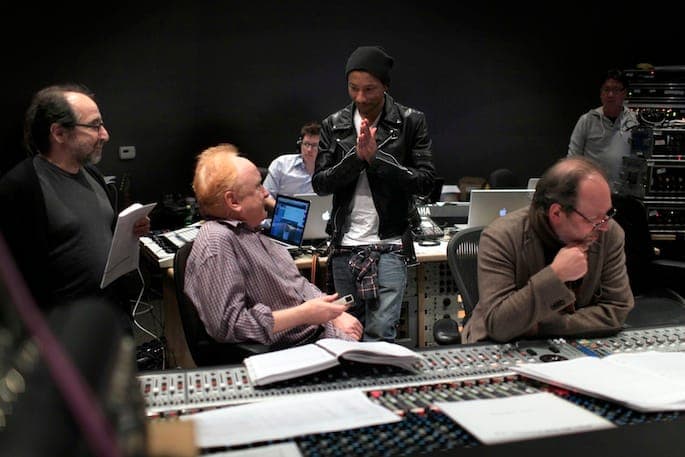 Pharrell and Hans Zimmer scoring Amazing Spider-Man 2