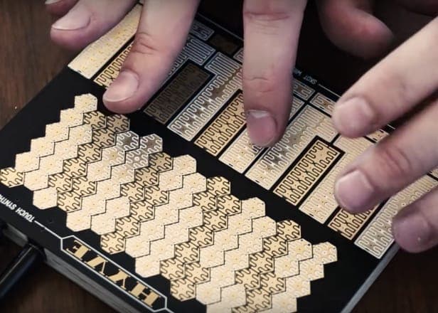 This compact touch synth is like a tiny Buchla Music Easel