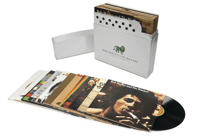 Bob Marley's complete Island Records albums compiled in Zippo-shaped box set