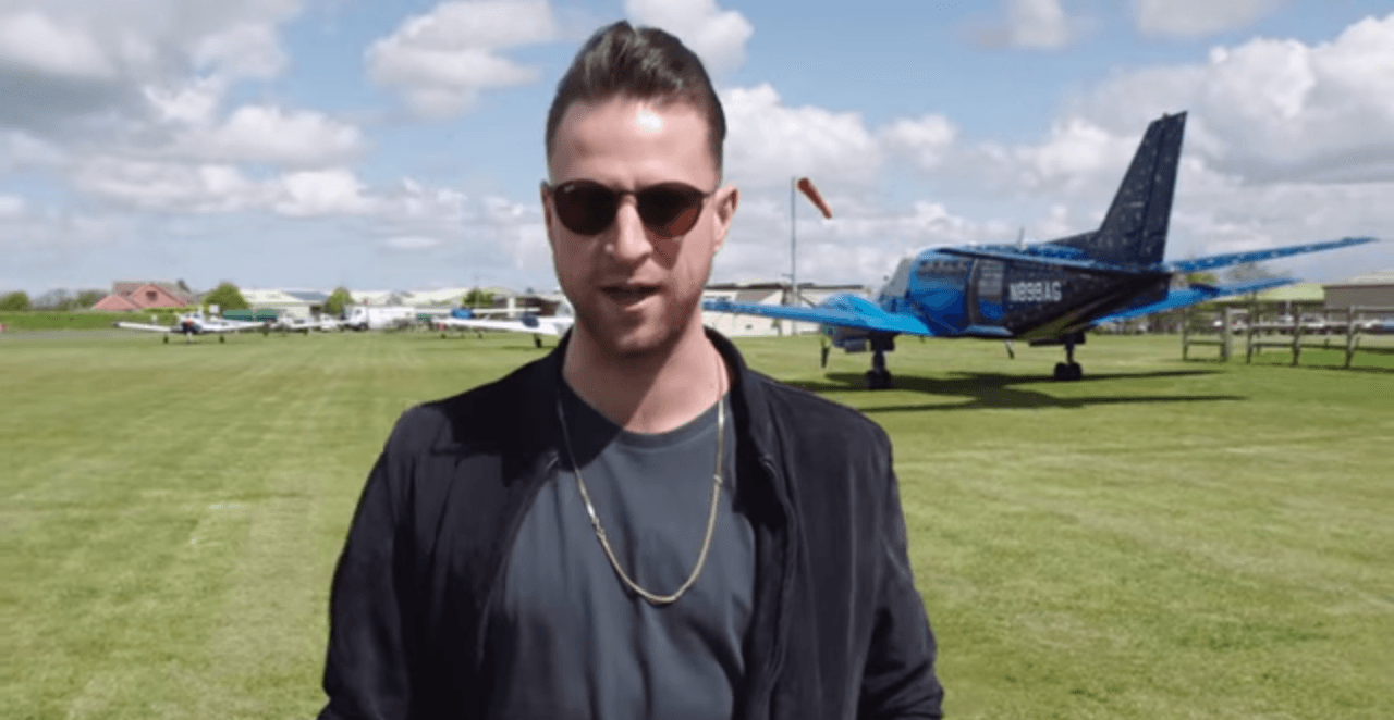 Watch Jackmaster go skydiving