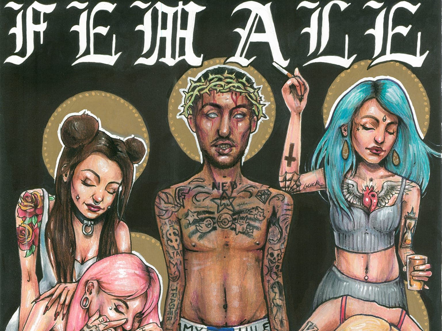 Mackned scrawls notes from the rap underground on Female — stream it in full