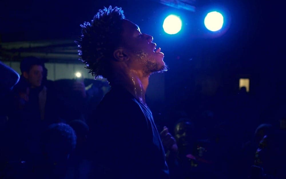 Skepta crashed OG Maco's show in London last night
