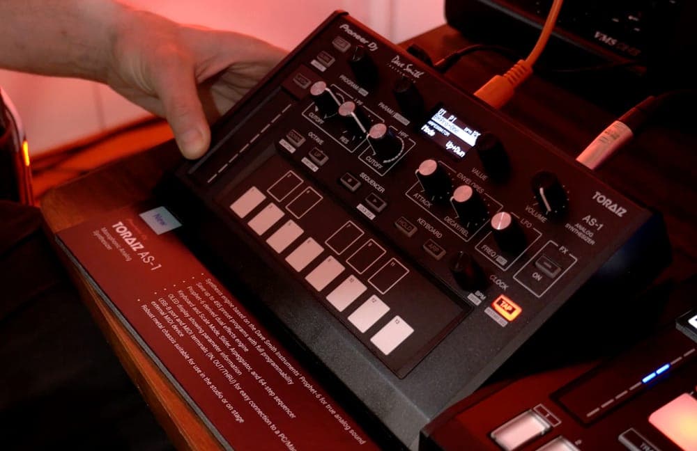 Watch Pioneer DJ and Dave Smith's powerful Toriaz AS-1 mono synth at NAMM 2017