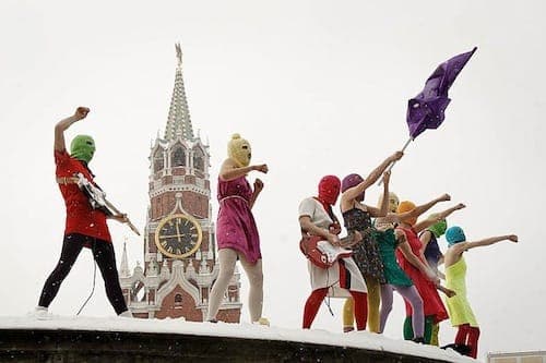 Pussy Riot members flee Russia
