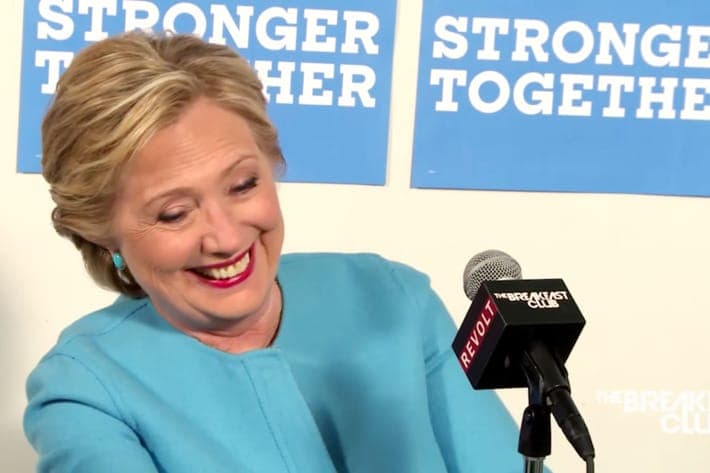 Hillary Clinton: “I think Death Row has influenced my look”