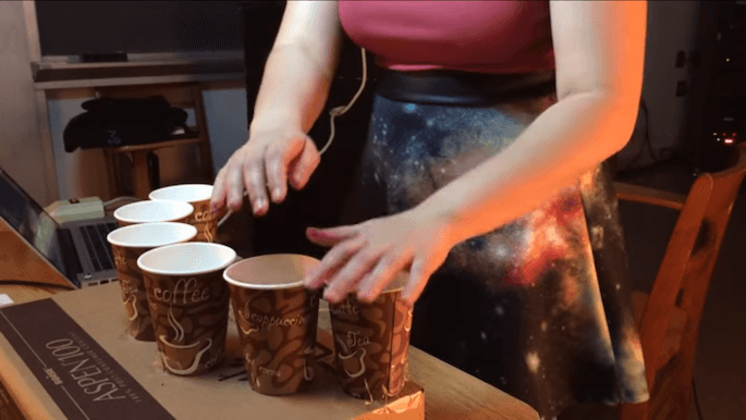 The Illumaphone turns coffee cups into a musical instrument