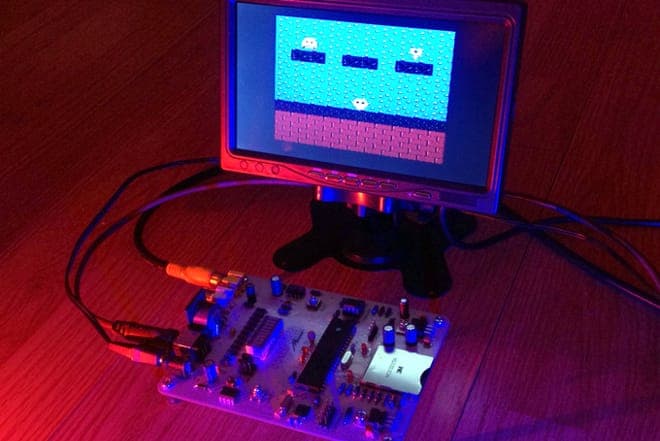 This synth generates both 8-bit sound and visuals