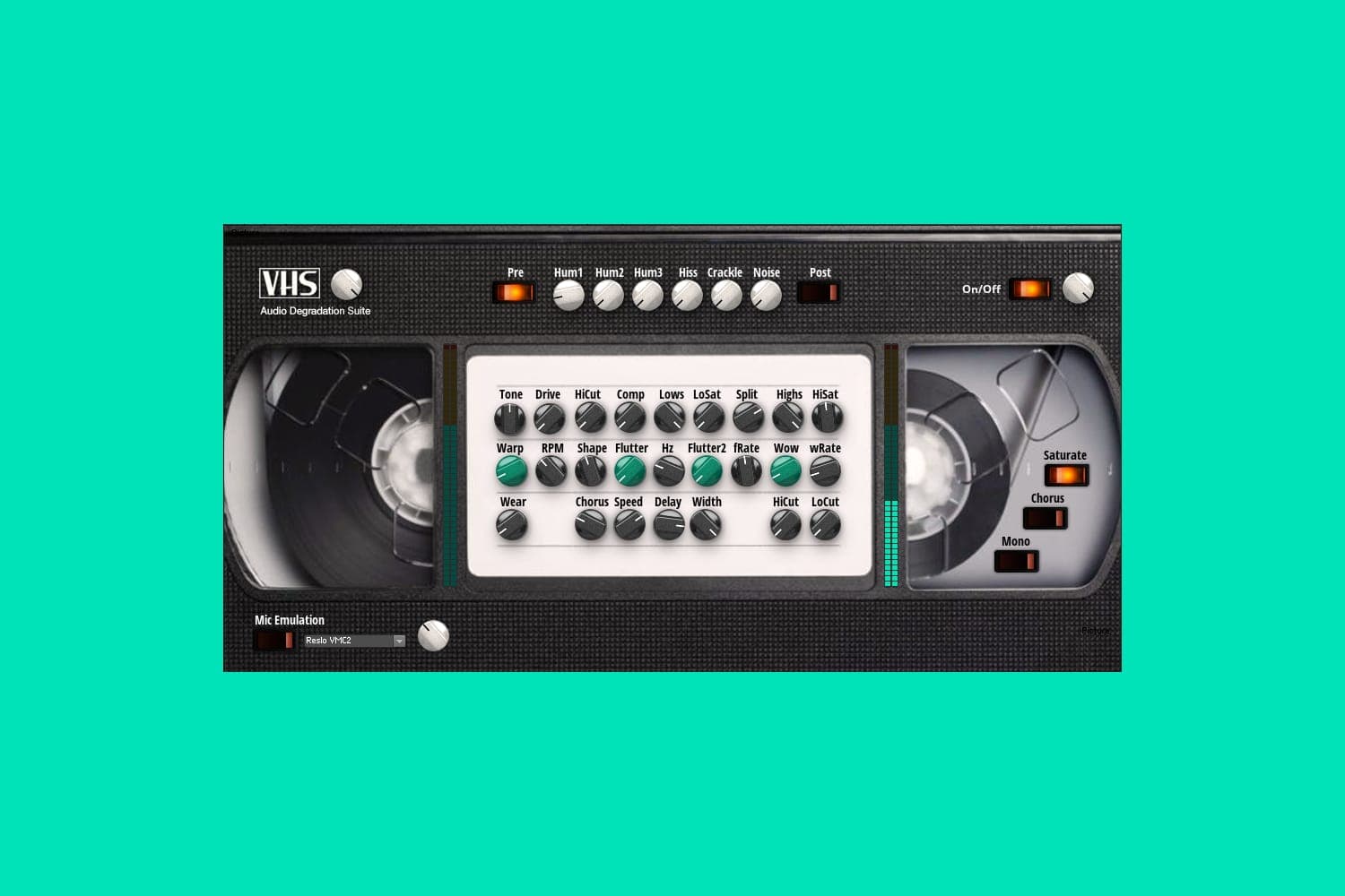 This free Reaktor effect gives your music the sound of a worn-out VHS tape