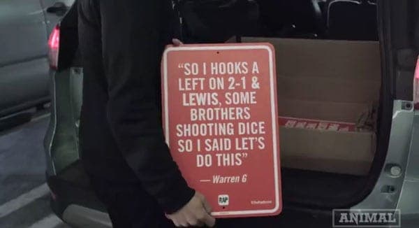 The greatest rap art project, Jay Shells’ Rap Quotes, goes back to Cali