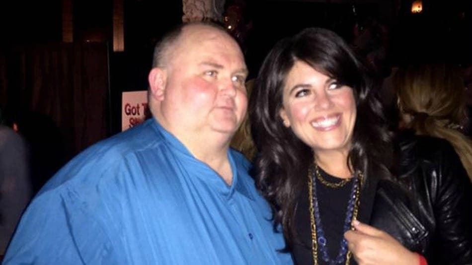 'Dancing Man' got his party in LA and Moby and Monica Lewinsky showed up