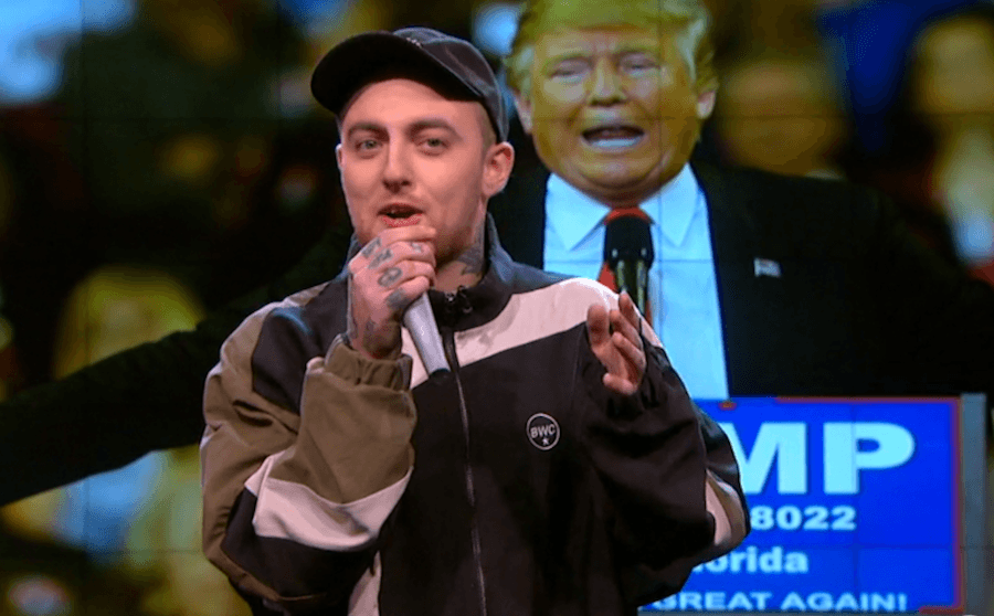 Mac Miller to Donald Trump: “You racist son of a bitch”