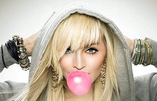 Madonna strips and prays for Pussy Riot on stage
