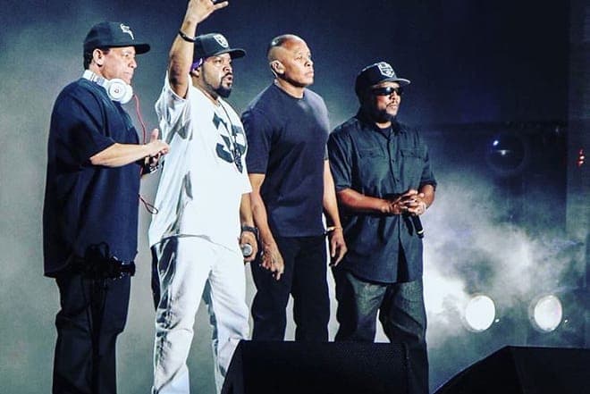 Watch N.W.A. perform together for the first time in 27 years at Coachella