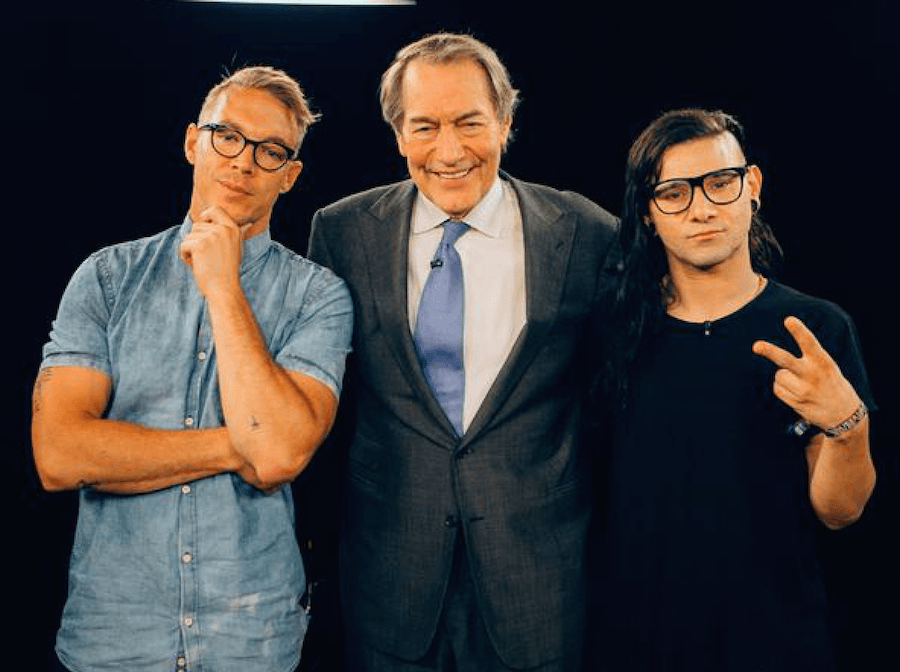 Diplo and Skrillex to be interviewed on Charlie Rose tonight