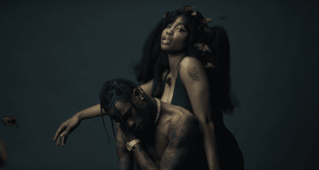 SZA and Travis Scott get cozy in the video for ‘Love Galore’ directed by Nabil