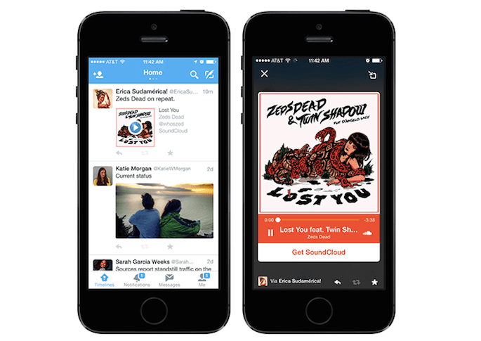 Twitter teams with Soundcloud for seamless audio streaming