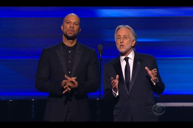 Common stands against free music streaming at Grammys