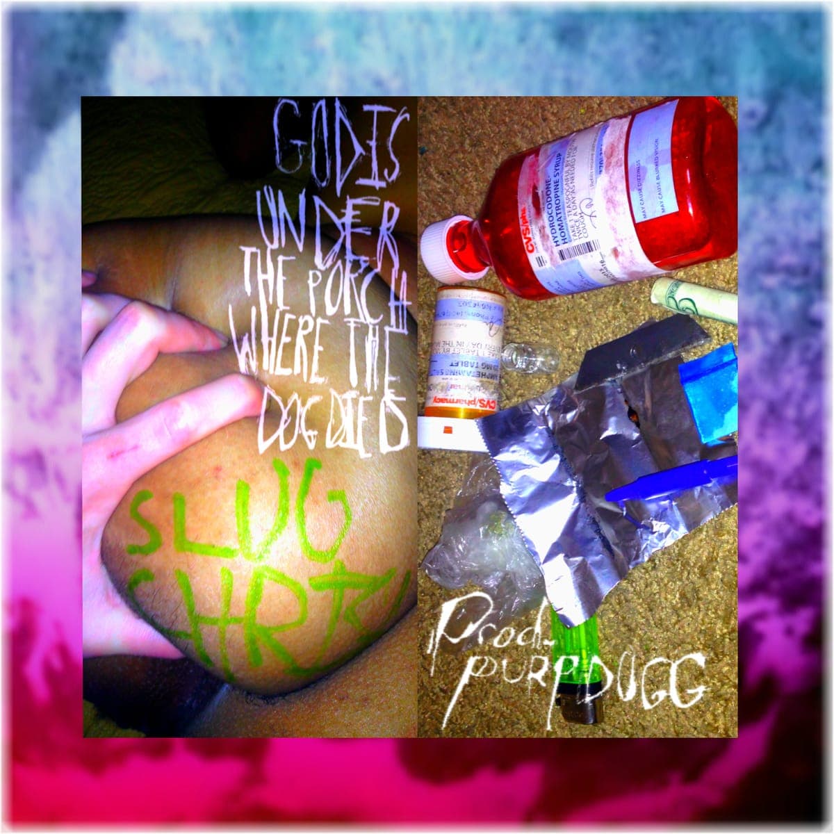 Slug Christ teams with Purpdogg for God Is Under the Porch Where The Dog Died