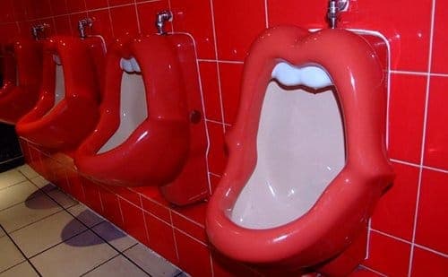 Rolling Stones urinals cause feminist fuss