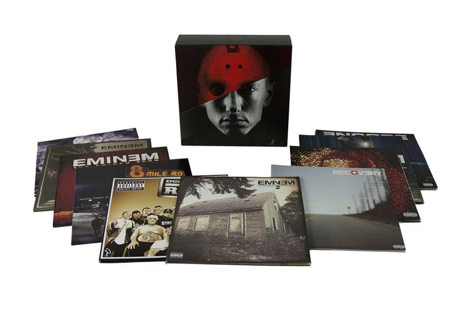 Eminem announces 10-LP vinyl box set