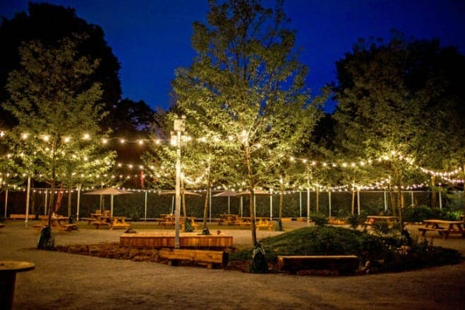 Mister Saturday Night open outdoor bar Nowadays in Queens