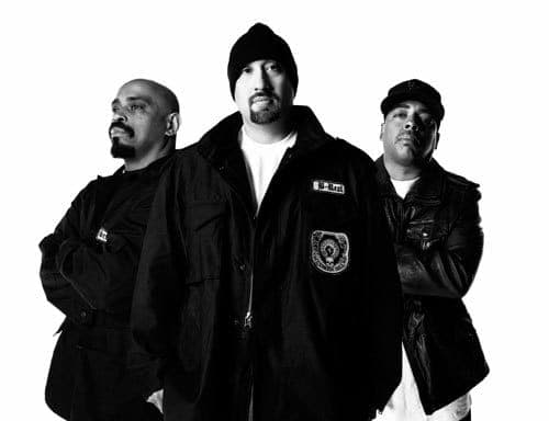 Cypress Hill reissue debut album in black resin skull sculpture