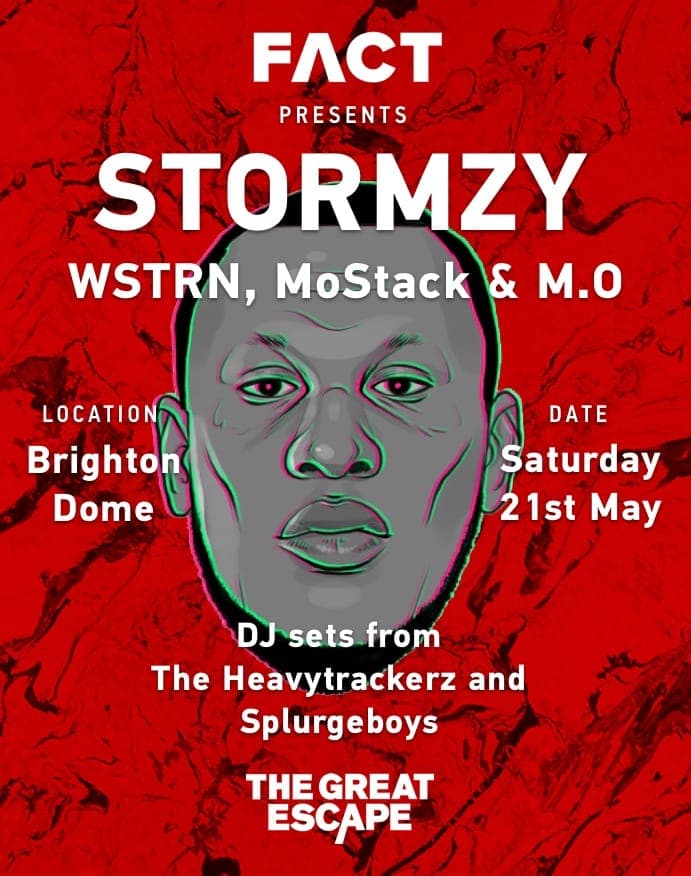 Stormzy and WSTRN to play FACT show at Brighton’s The Great Escape Festival