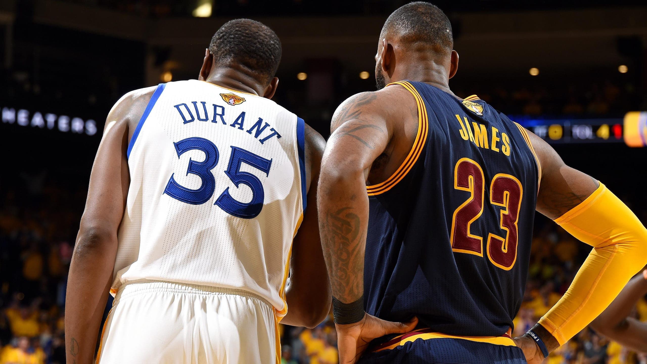 Basketball superstars (and rivals) Kevin Durant and LeBron James reportedly recorded a rap track together