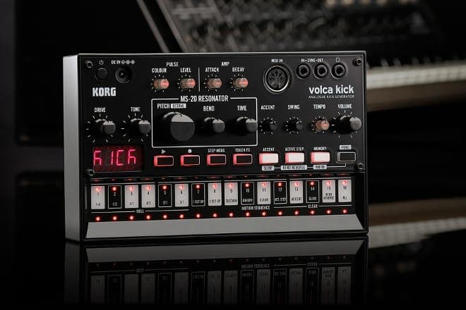 Korg announces Volca synth is an analog kick generator