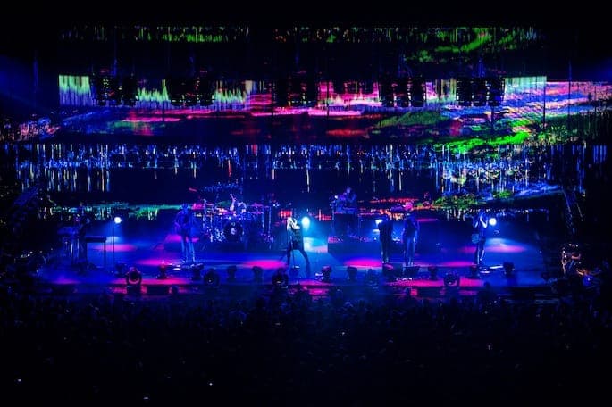 Check out these photos of Nine Inch Nails' astounding tour visuals