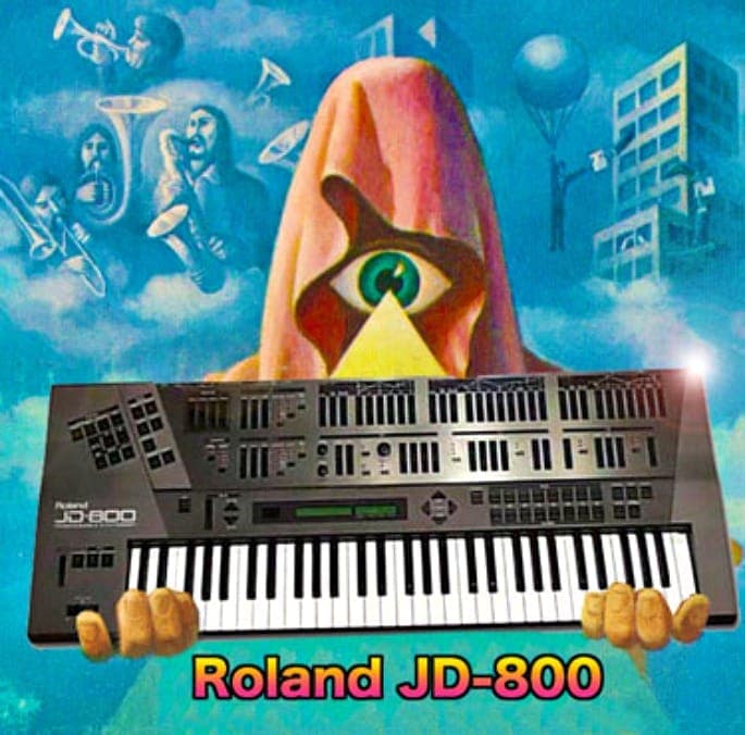 Legowelt gives away Roland JD-800 sample pack to “let the creative juices drip”