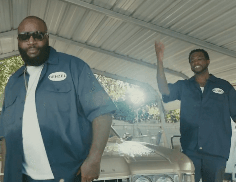 Rick Ross and Gucci Mane are filming a movie together