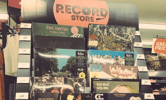 Selling vinyl should not be "elitist", says supermarket chain Sainsbury's