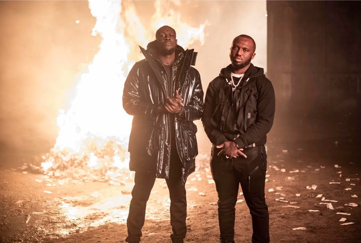 Stormzy shares fiery video for Headie One collaboration ‘Audacity’